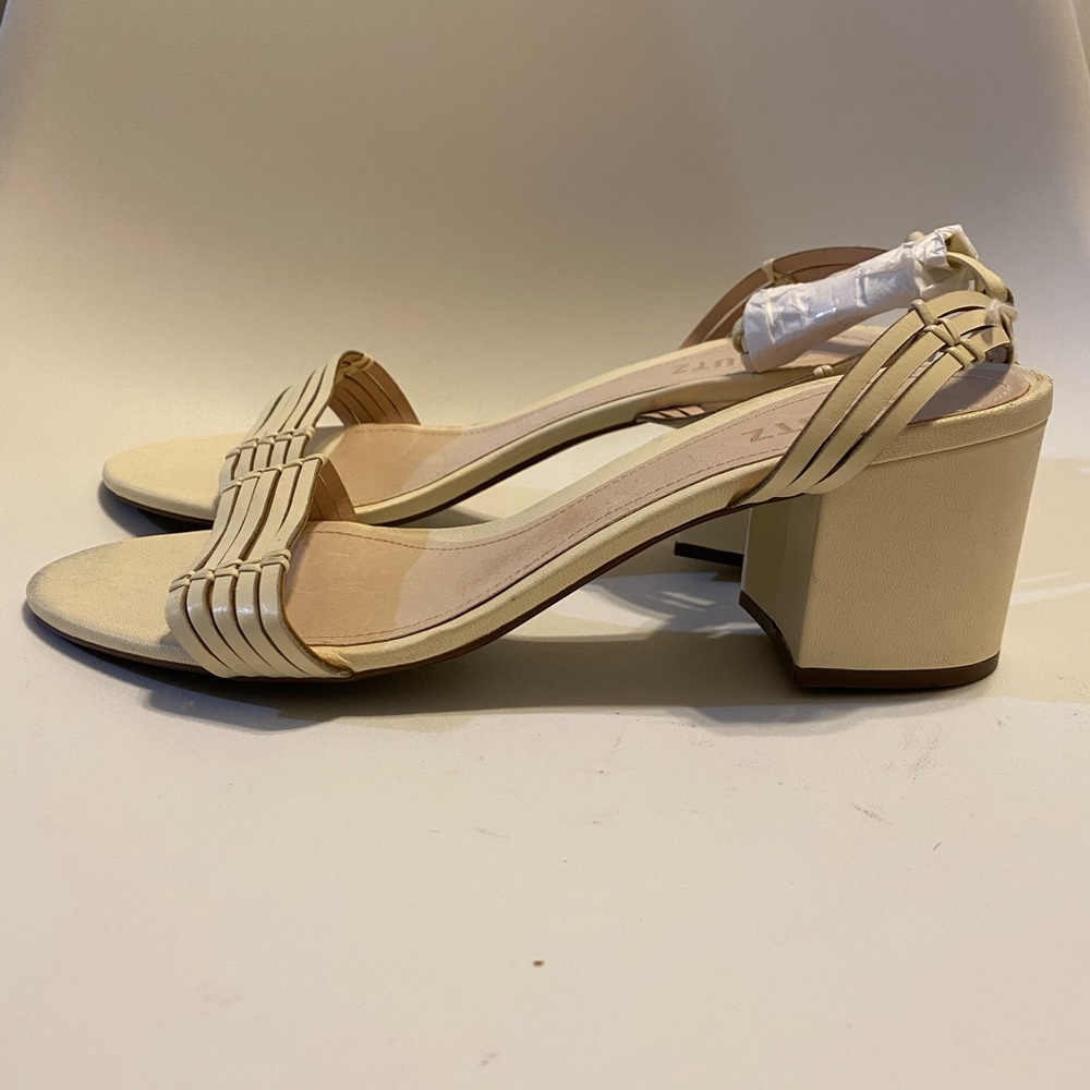 Schutz Najila Ankle Wrap Leather Heeled Sandals Doesn't have one of the straps** - Picture 7 of 10